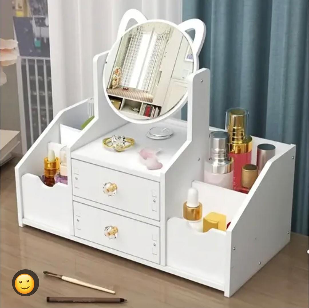 ORGANIZADOR DE MAQUILLAJE GATITO