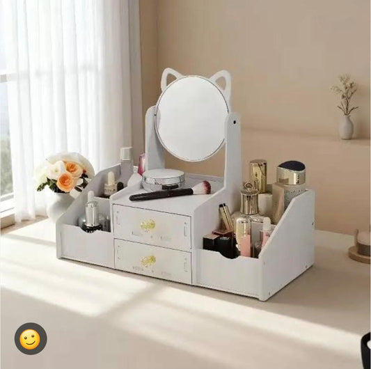 ORGANIZADOR DE MAQUILLAJE GATITO